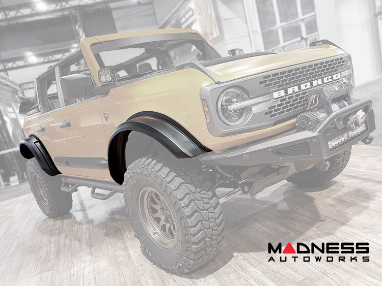 Ford Bronco Complete Body Styling Kit - 4 Door - Wide Body - Air Design